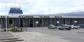 Traslado desde el aeropuerto de Cusco Alejandro Velasco Astete a hoteles en Cusco